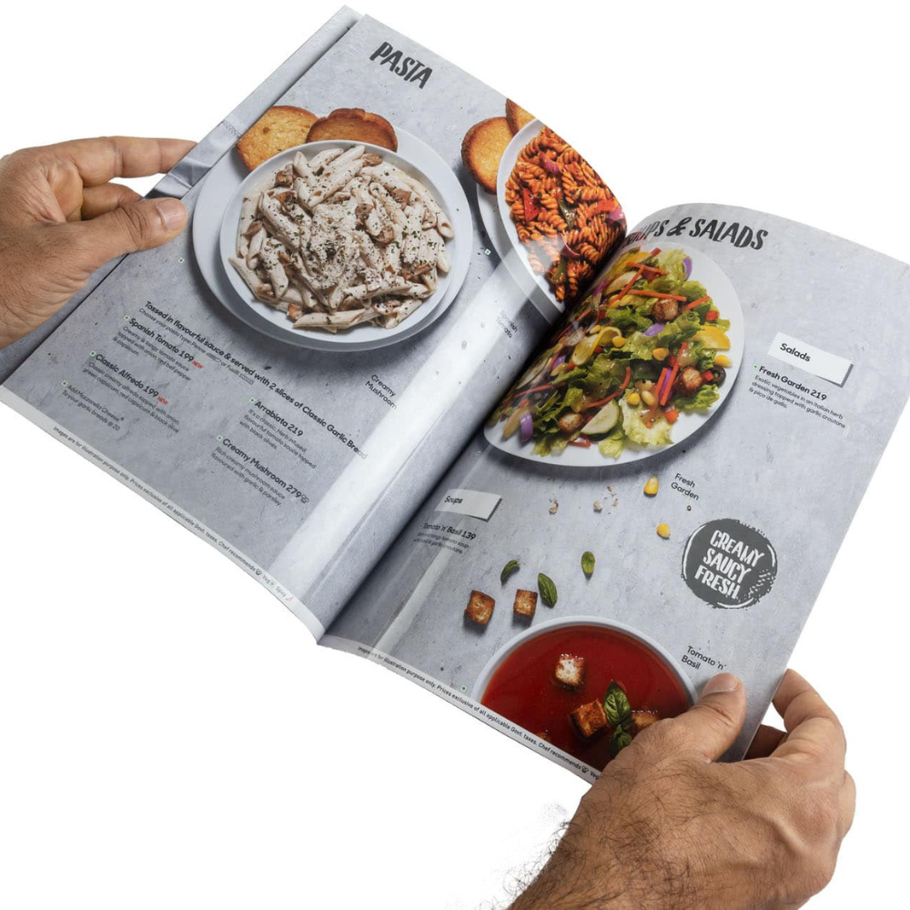 Menu Card Printing
