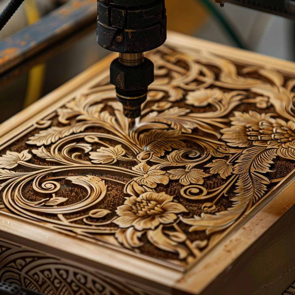 Wood Laser Engraving