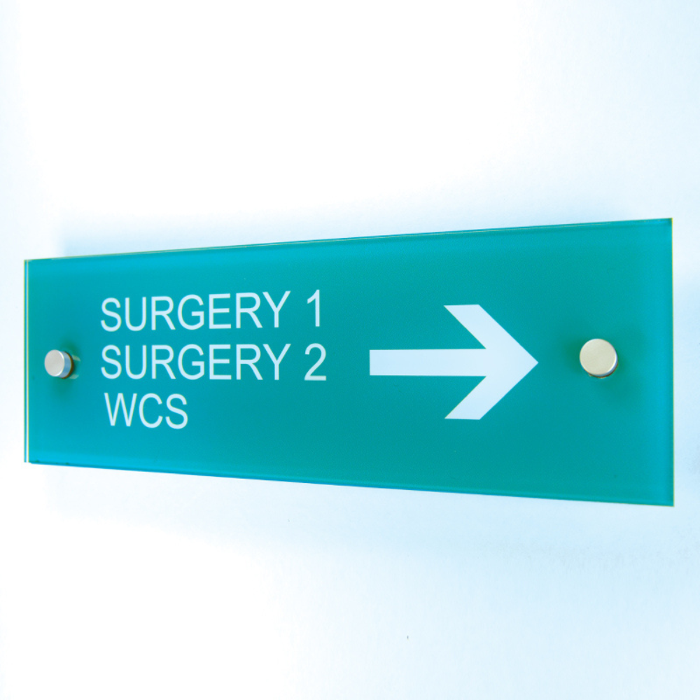 Wall-Mounted Acrylic Way Finders