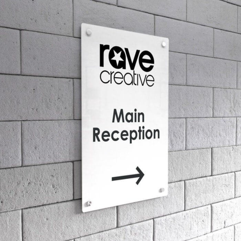 Office Acrylic Wayfinding Signs